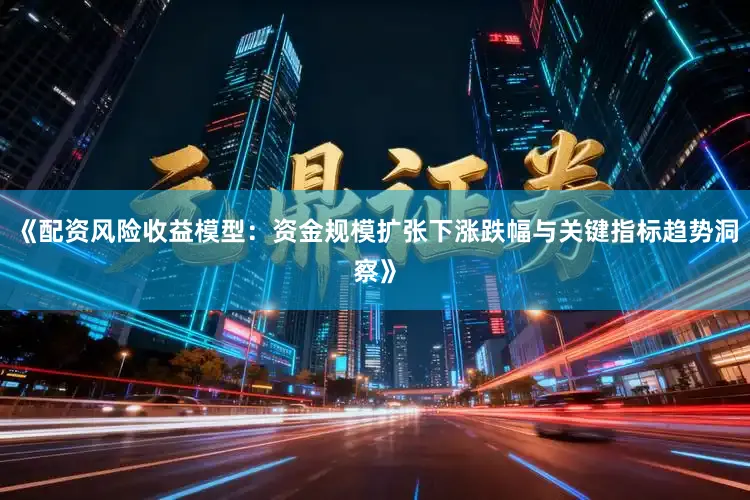 《配资风险收益模型：资金规模扩张下涨跌幅与关键指标趋势洞察》