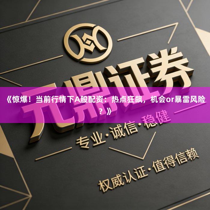 《惊爆！当前行情下A股配资：热点狂飙，机会or暴雷风险？》