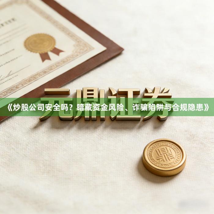 《炒股公司安全吗？暗藏资金风险、诈骗陷阱与合规隐患》